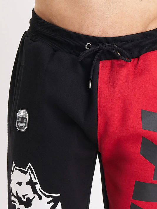 Amstaff Mavor Sweatpants – Black/Red