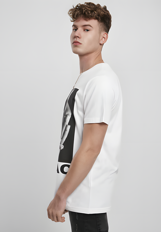 Mister Tee Tupac T-Shirt - Profile Tee Weiß