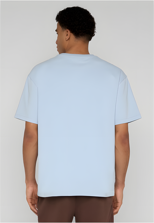 Urban Classics Dropped Shoulder Tee - Relaxed Freezeblue