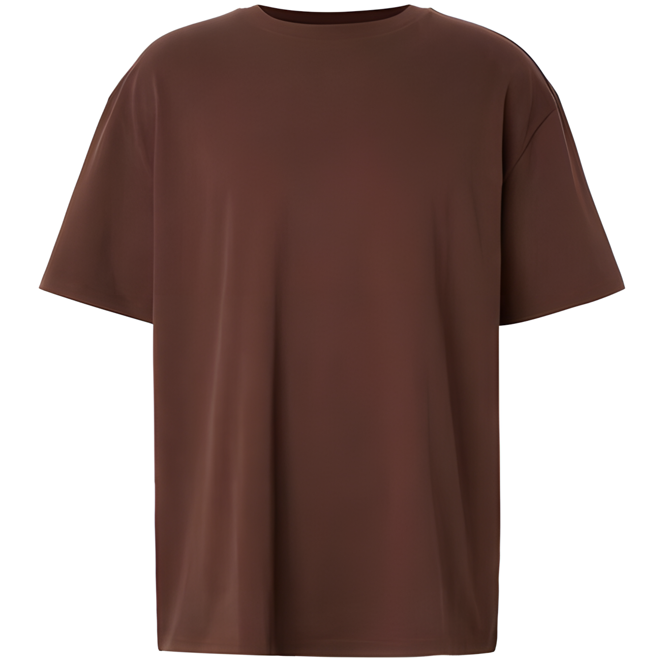 Urban Classics Dropped Shoulder Tee - Relaxed Chocolatebrown