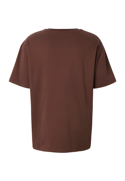 Urban Classics Dropped Shoulder Tee - Relaxed Chocolatebrown