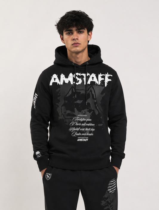 Amstaff Shank Hoodie – Black