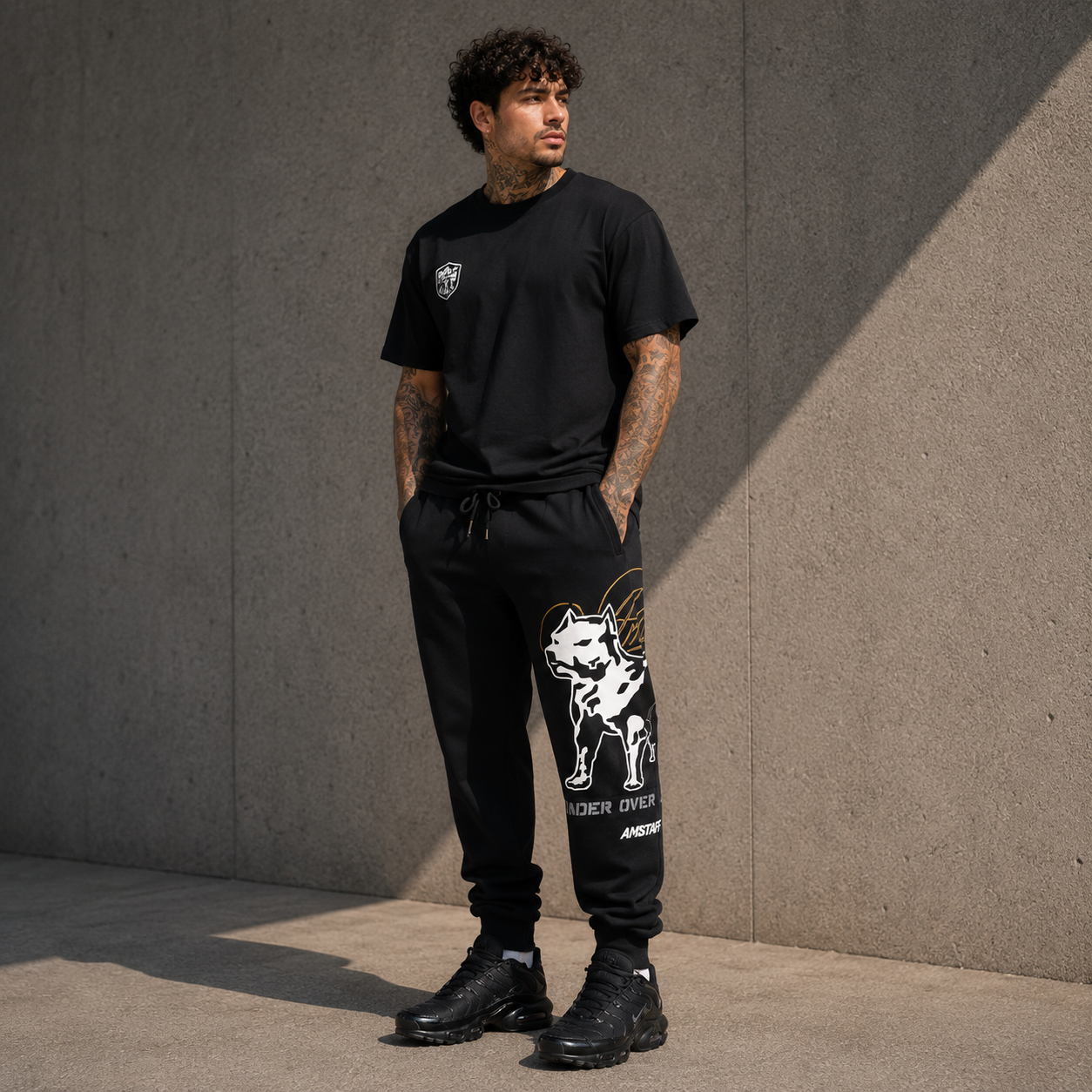 Amstaff Pavor Sweatpants – Black