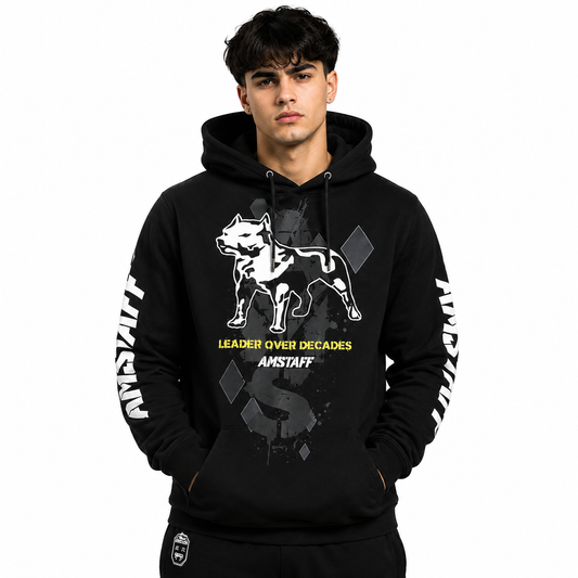 Amstaff Grom Hoodie – Black