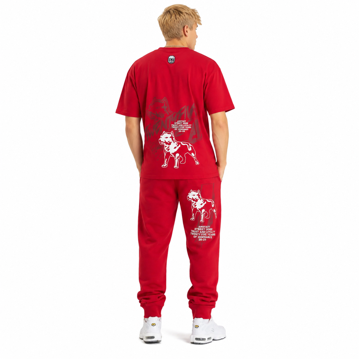 Amstaff Narek Sweatpants – Red