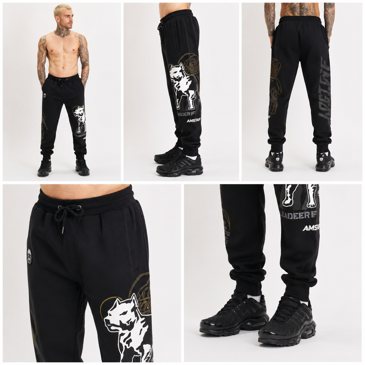 Amstaff Pavor Sweatpants – Black