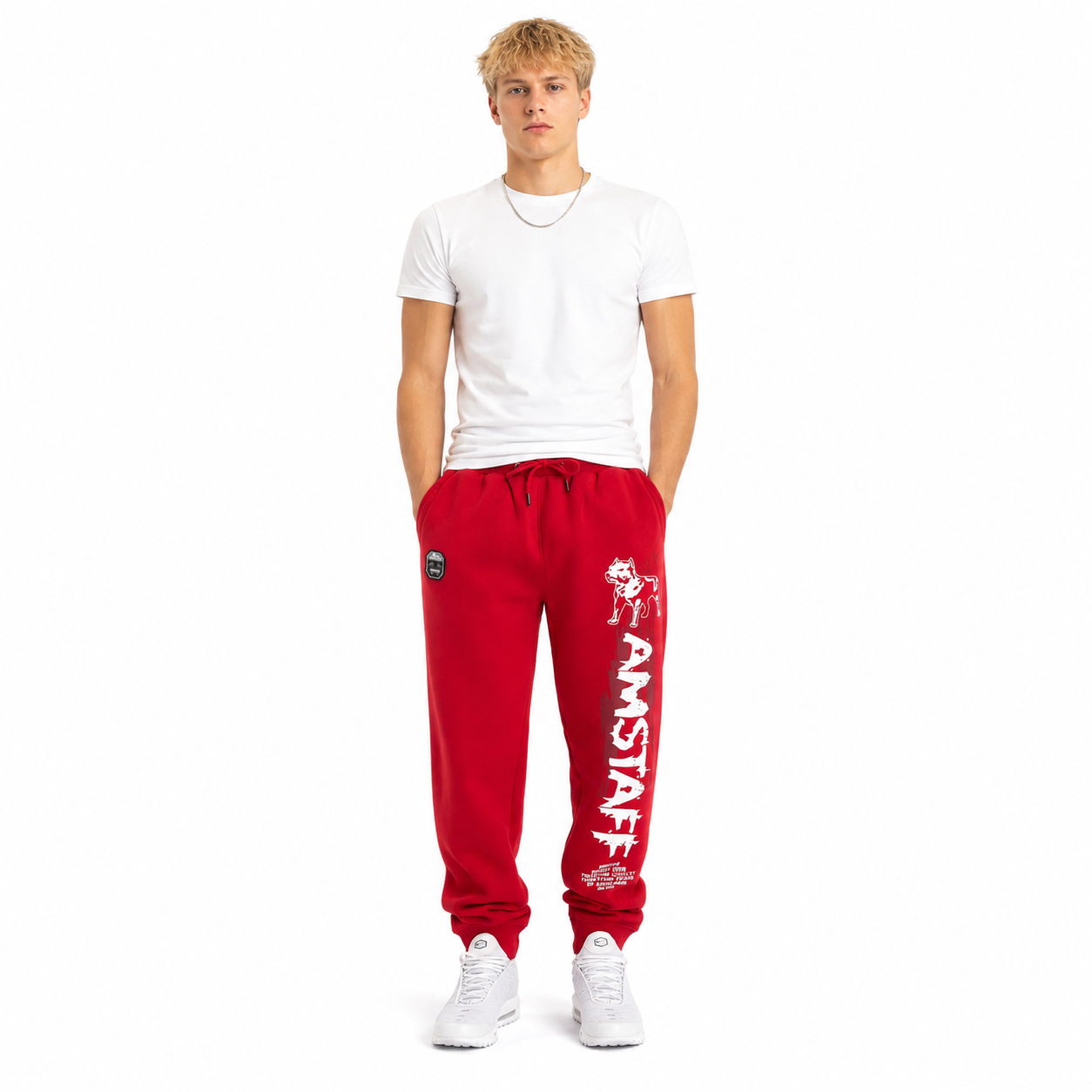 Amstaff Narek Sweatpants – Red