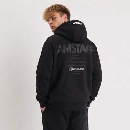 Amstaff Shank Hoodie – Black
