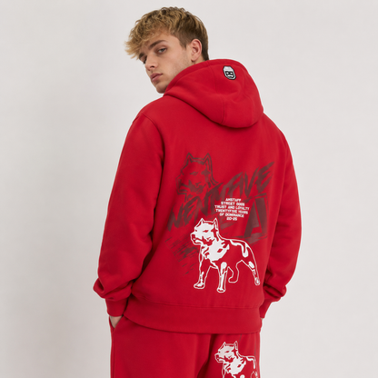 Amstaff Narek Hoodie – Red