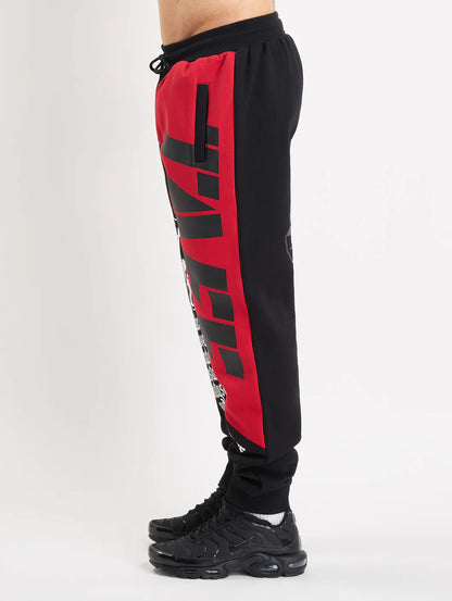 Amstaff Mavor Sweatpants – Black/Red