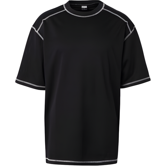 Urban Classics Mesh Tee - Performance Oversized Schwarz