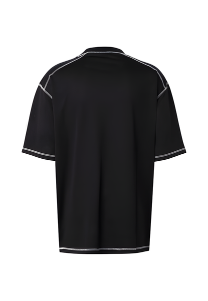 Urban Classics Mesh Tee - Performance Oversized Schwarz