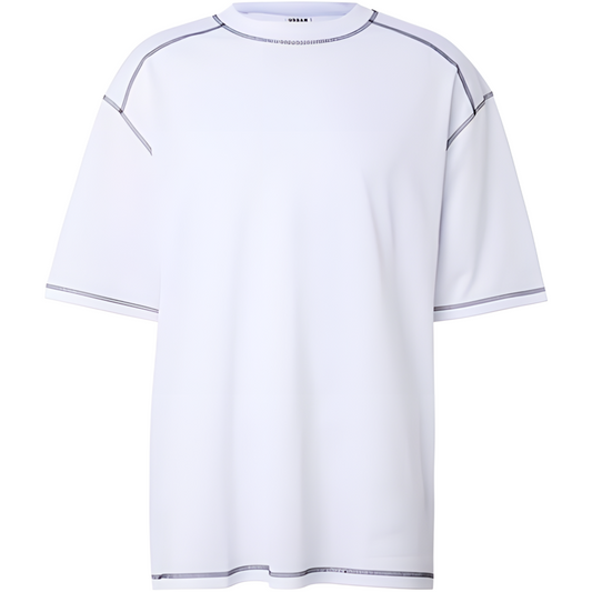 Urban Classics Mesh Tee - Performance Oversized Weiß
