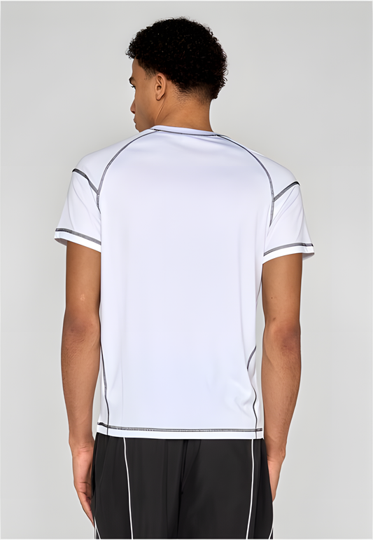 Urban Classics Compression Tee - Performance Weiß