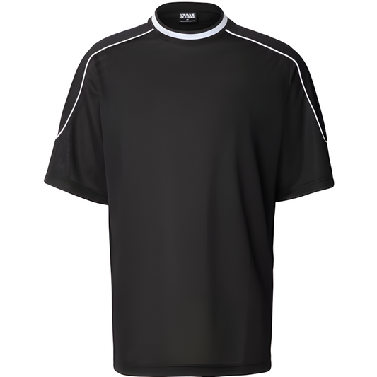 Urban Classics T-Shirt - Piping Mesh Oversized Tee Black