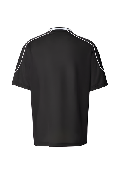 Urban Classics T-Shirt - Piping Mesh Oversized Tee Black
