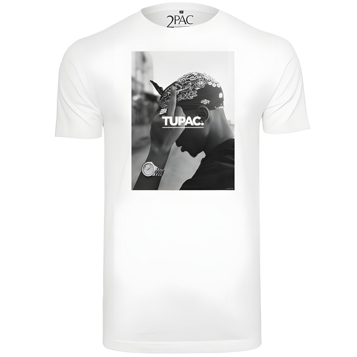 Mister Tee 2Pac T-Shirt - Fuck The World Weiß