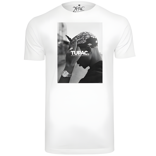 Mister Tee 2Pac F*ck The World T-Shirt – Weiß