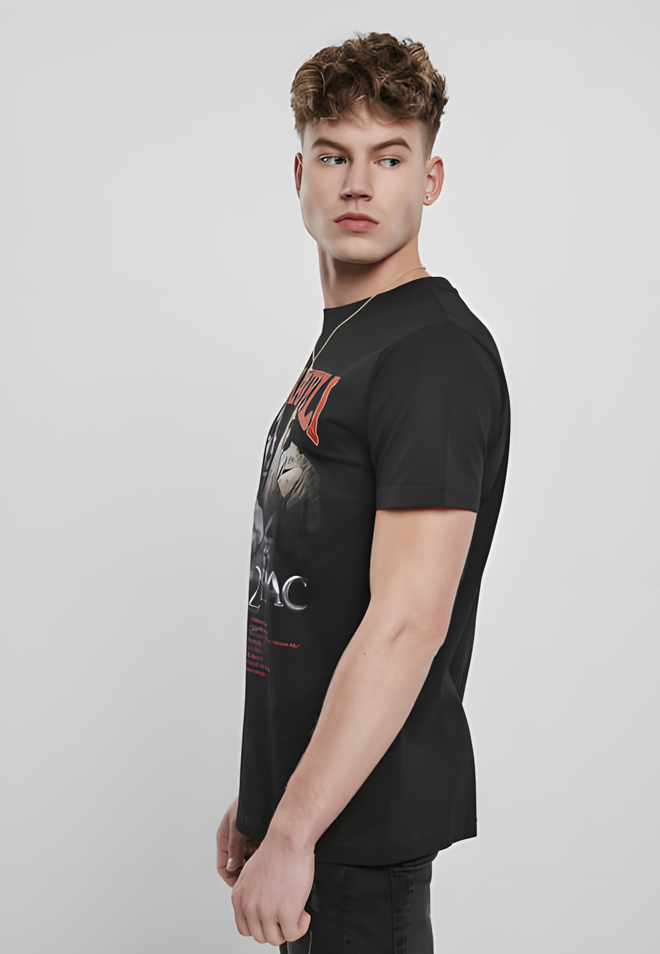 Mister Tee 2Pac T-Shirt - Makaveli Black