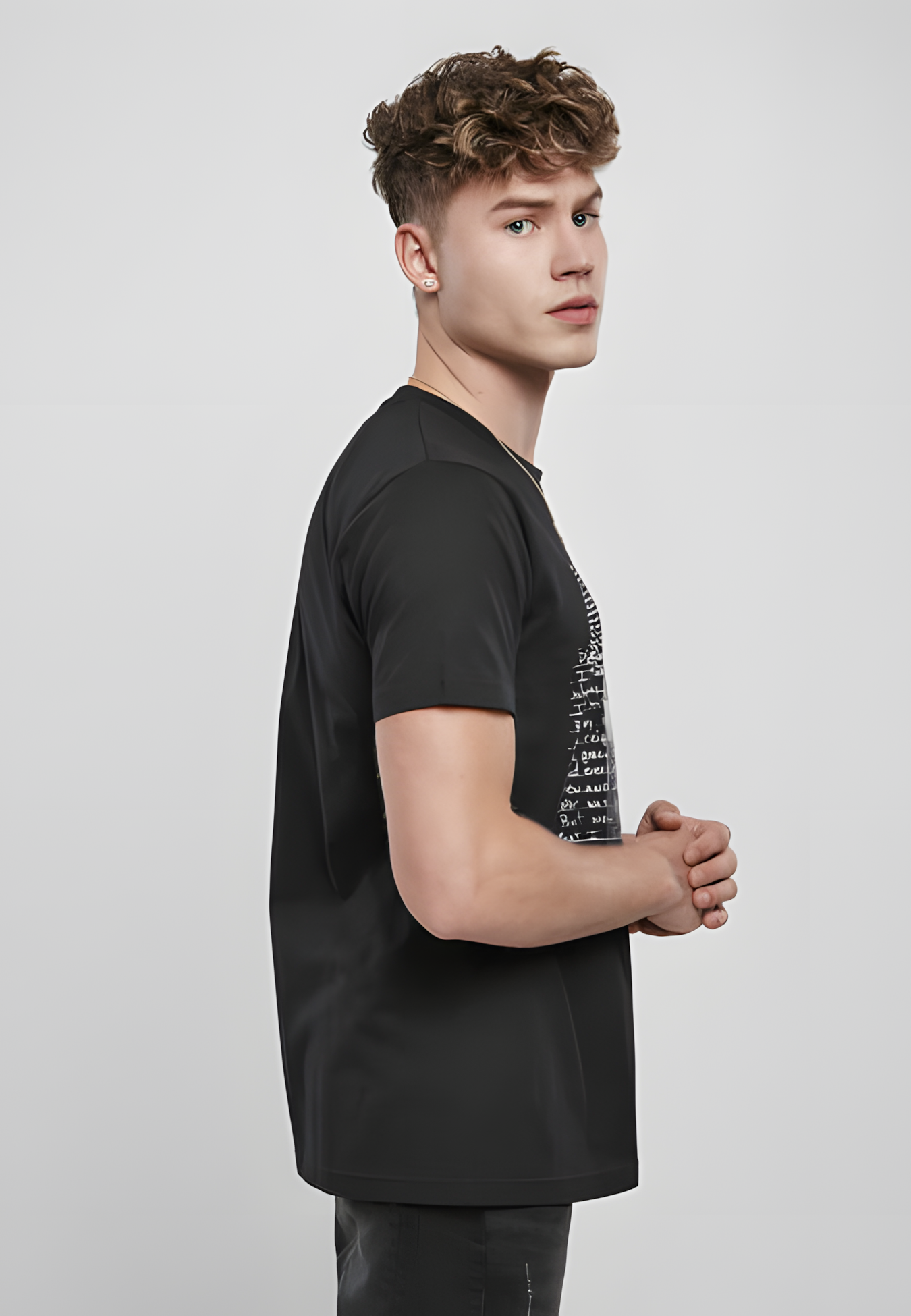 Mister Tee 2Pac T-Shirt - Lyrics Black