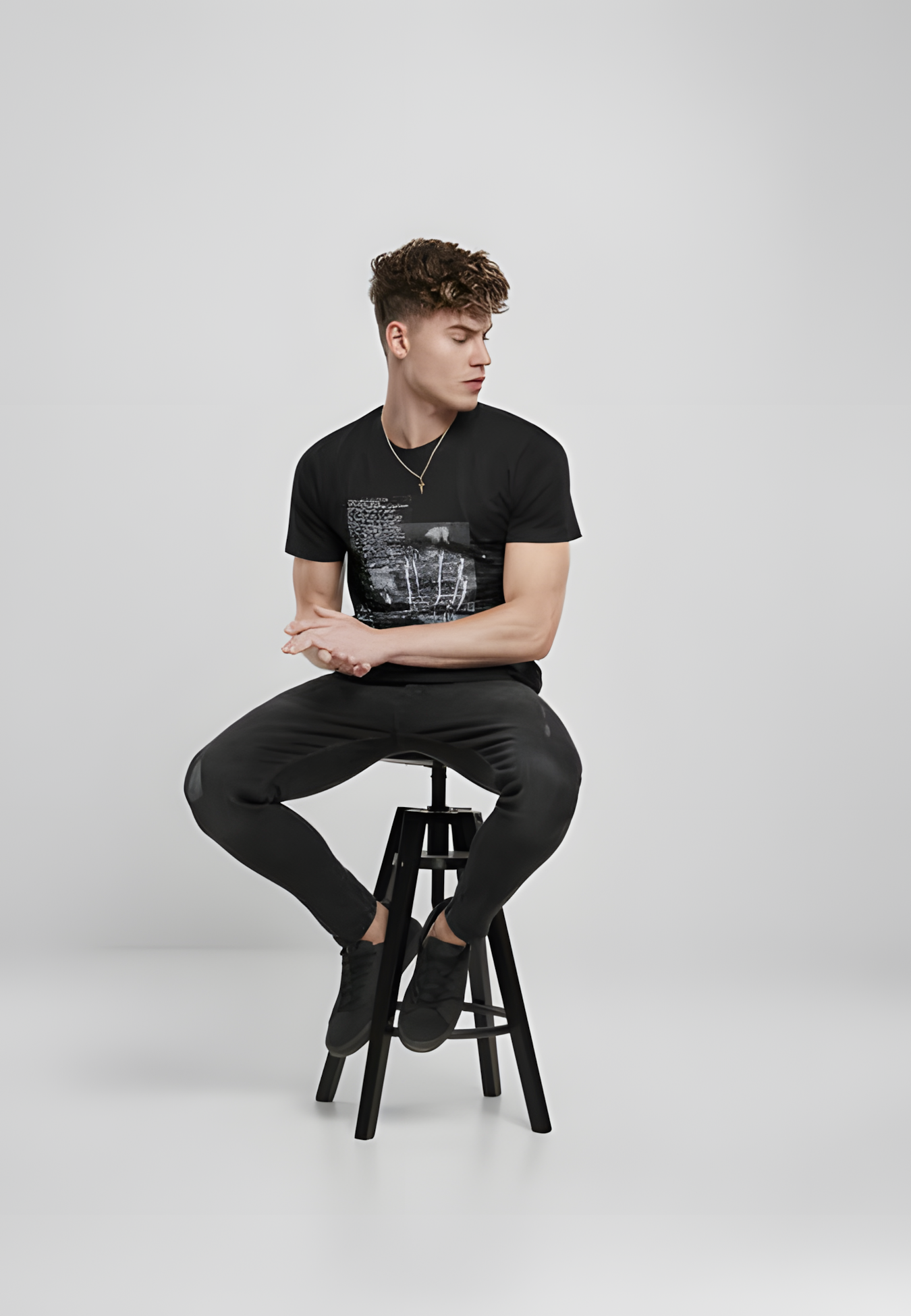Mister Tee 2Pac T-Shirt - Lyrics Black
