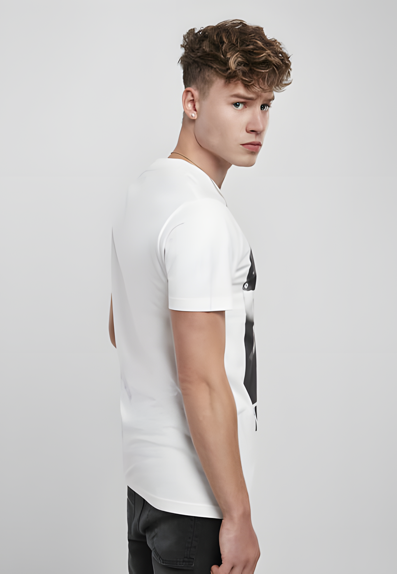 Mister Tee Tupac T-Shirt - Profile Tee Weiß