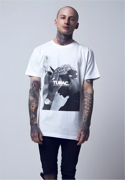 Mister Tee 2Pac T-Shirt - Fuck The World Weiß