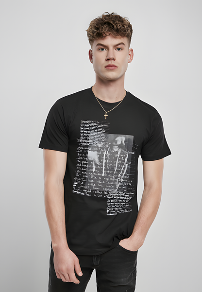 Mister Tee 2Pac T-Shirt - Lyrics Black